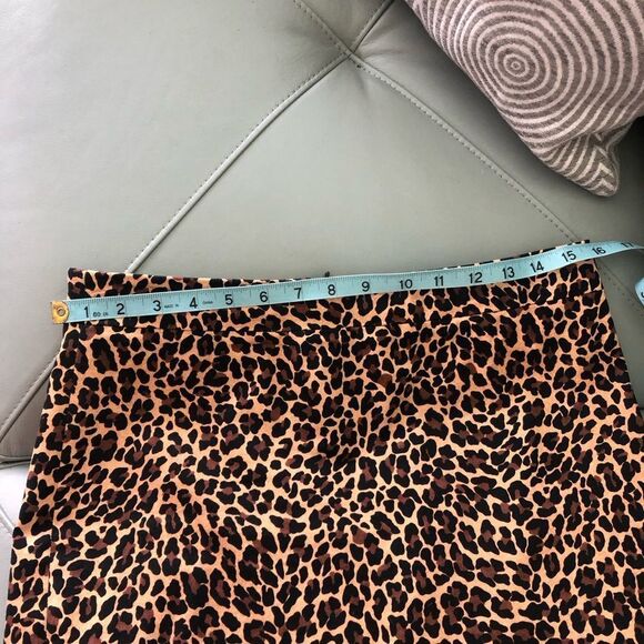 J.Crew No.2 Leopard Pencil Skirt - Picture 6 of 8